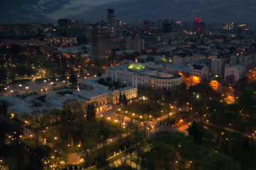 Без воздушных тревог и ограничение движения - что случилось в Киеве в ночь на 22 августа