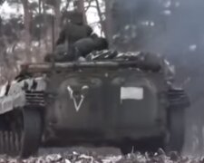 Танк РФ. Фото: скріншот YouTube-відео