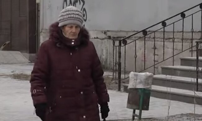 Пенсионерка. Фото: скриншот YouTube-видео