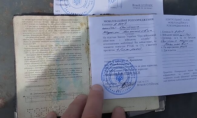 Мобилизация, скриншот из YouTube