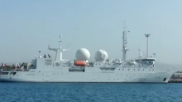 Французское военное судно Dupuy de Lome. Фото: скрин youtube