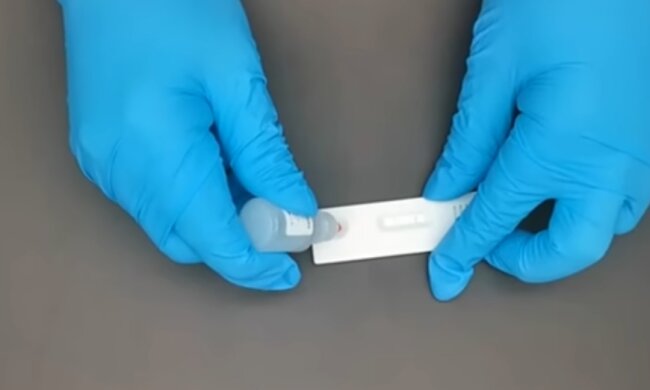 В Украине появились молниеносные тесты. Фото: скрин YouTube