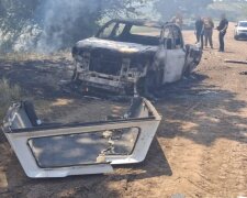 Поліція на місці атаки дрона в Ізюмському районі