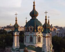 Андріївська церква в Києві. Фото: скріншот YouTube-відео