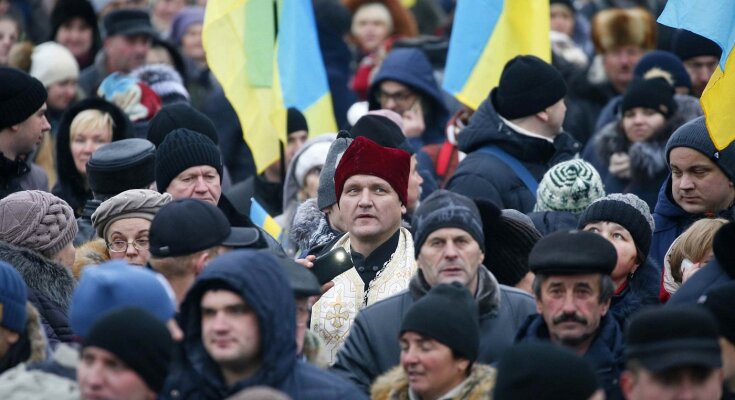 Население Украины