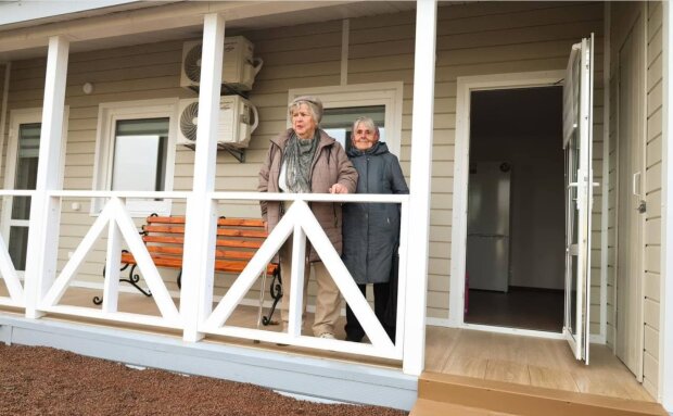 Жилье в деревне, украинцы, переселенцы, сложная зима. Фото: Telegram