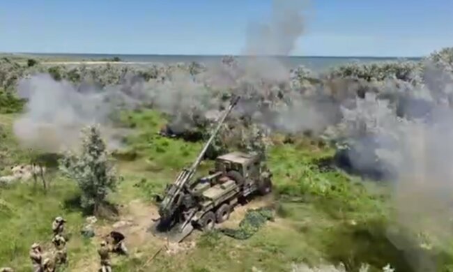 САУ "Богдана". Фото: скріншот Telegram-відео