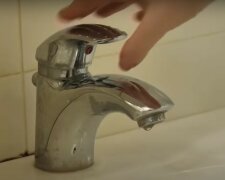 Відключення води. Фото: скріншот YouTube-відео