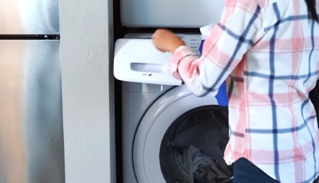 Стирка, стиральная машинка. Фото: YouTube