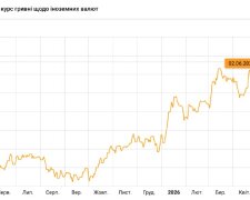 Курс доллара достигает исторического максимума 44,30 грн по данным НБУ