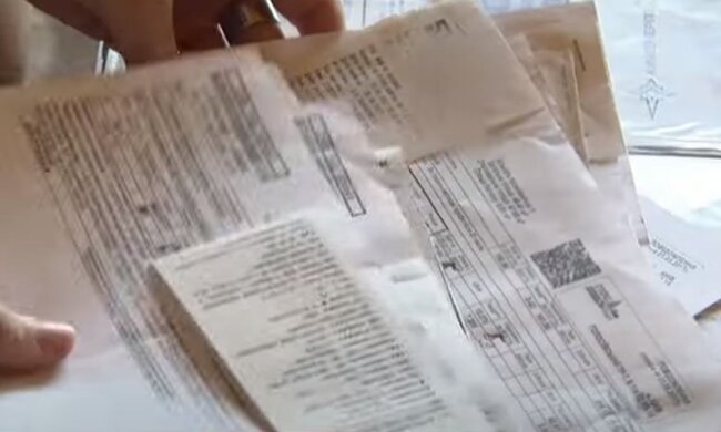 Платіжка за електроенергію. Фото: скріншот YouTube-відео