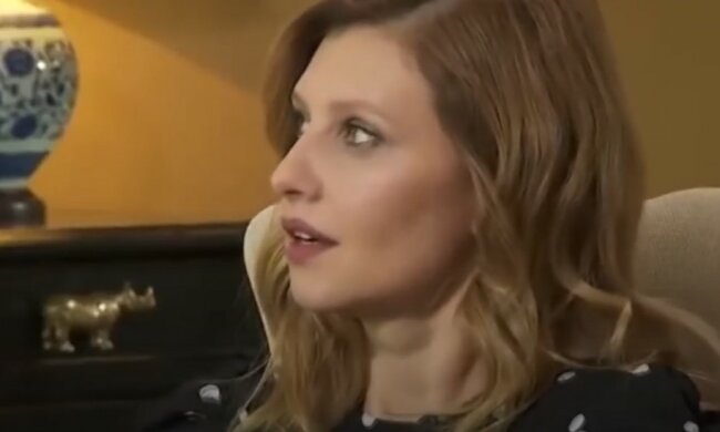 Елена Зеленская. Фото: скирншот Yotube