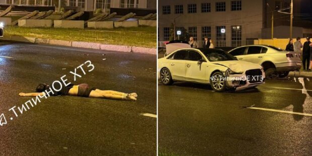 Наїзд на двох дівчат у Харкові