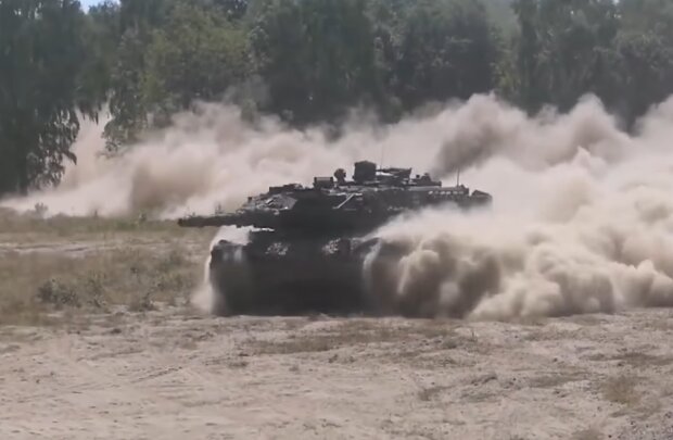 Танк Leopard. Фото: скриншот YouTube-видео