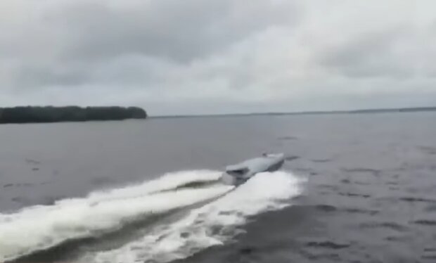 Морской дрон. Фото: скриншот YouTube-видео