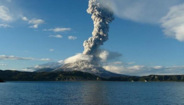 В Японии произошло извержение огромного вулкана Асо