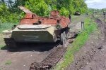 Разбитая техника рф. Фото: скриншот YouTube-видео