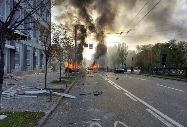 Взрывы в Киеве. Фото: Telegram