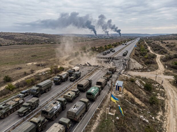 Крим логістична блокада військова траса