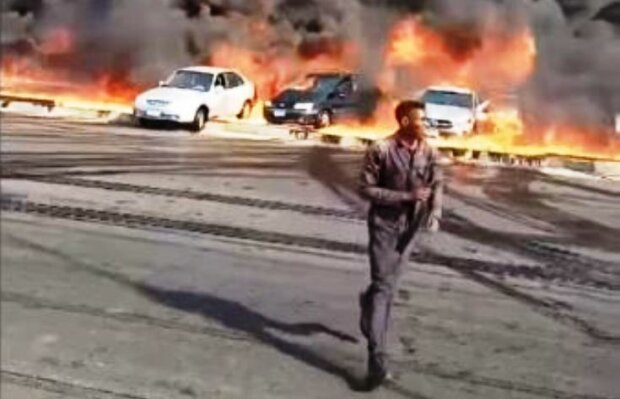 Пожар в Египте. Фото: скриншот YouTube