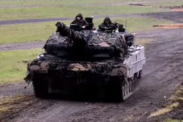 Немецкий танк Rheinmetall Leopard 2. Фото: скриншот YouTube-видео