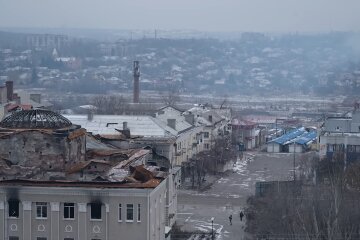 Бахмут. Фото: скріншот YouTube-відео