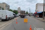 Місце смертельної ДТП на Бориспільській у Києві. Фото: Київ24 / Telegram