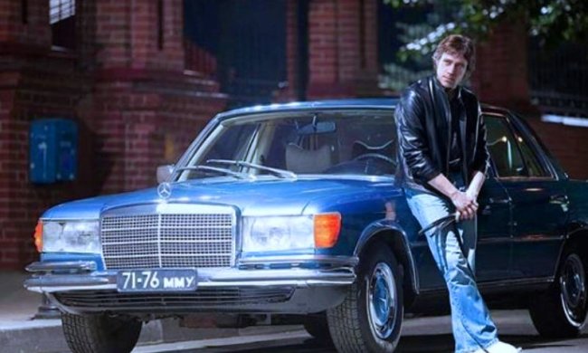 Владимир Высоцкий и его Мерседес. Фото: Instagram