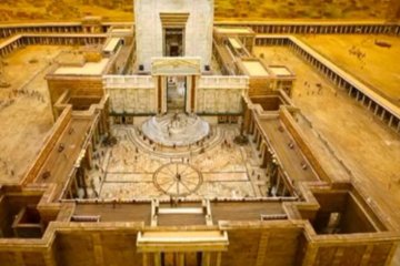 иудейский храм, скрин YouTube