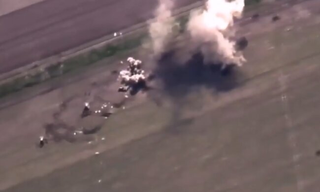 Робота ЗСУ. Фото: скріншот Telegram-відео