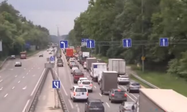 Дорога. Фото: скріншот Youtube-відео