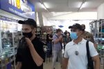 Коронавирусные патрули в Херсоне. Фото: скриншот Youtube