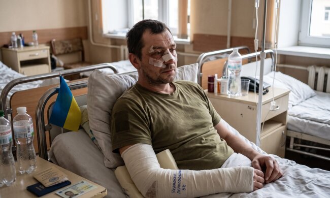 ветеран побиття лікарня травма