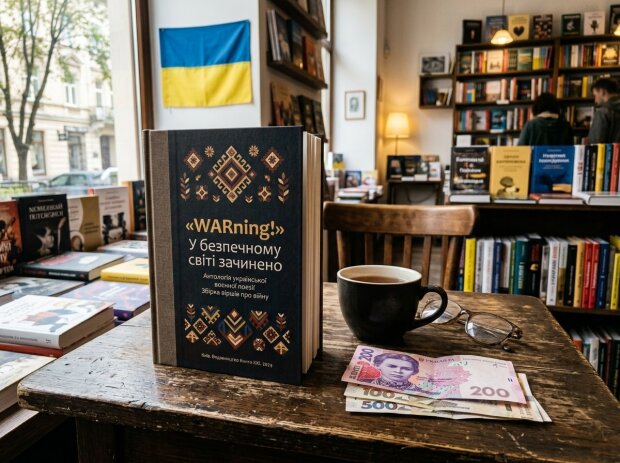 WARning антологія воєнна поезія книга