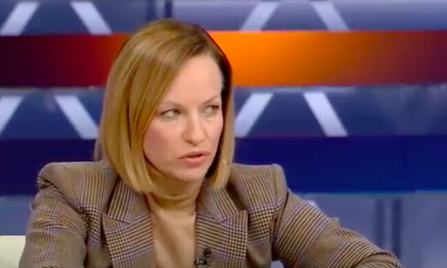 Марина Лазебная Министр социальной политики. Фото: скриншот YouTube