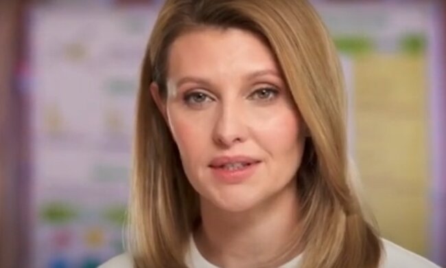 Елена Зеленская. Фото: скриншот YouTube