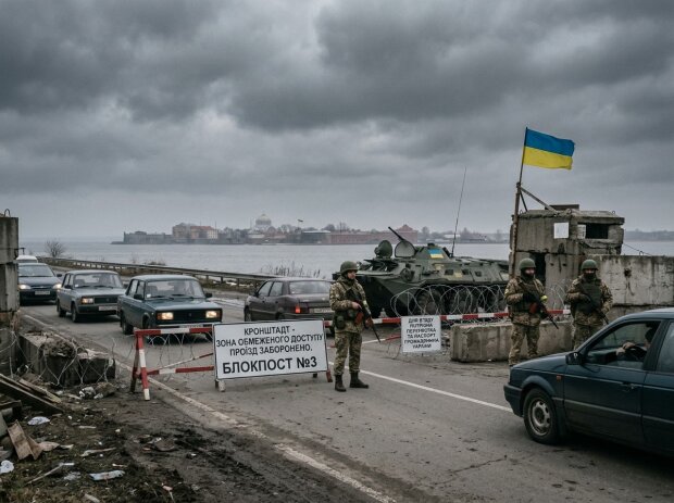 Кронштадт блокпост закрито місто