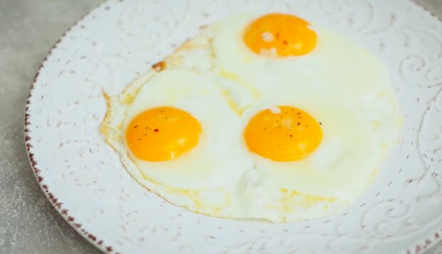 Яйца, яичница. Фото: YouTube