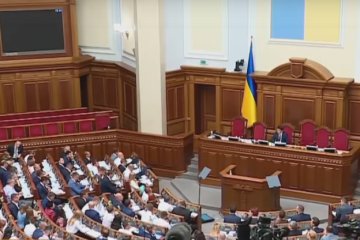 Верховная Рада, скрин YouTube