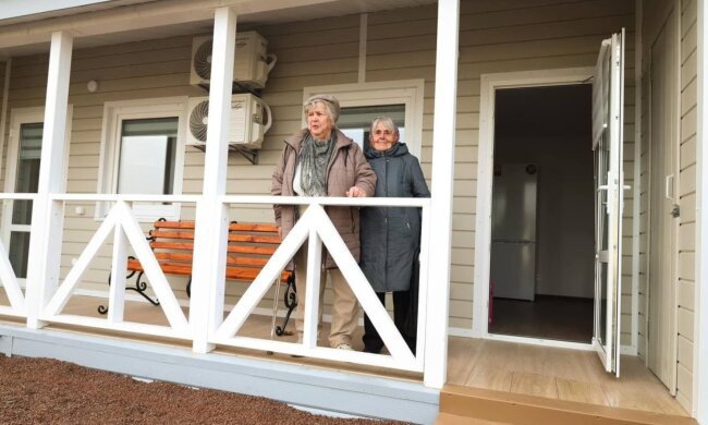 Житло в селі, українці, переселенці, складна зима. Фото: Telegram