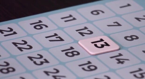 Календарь. Фото: скриншот Youtube-видео