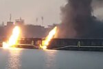 Вражеская атака по ДнепроГЭС. Фото: скриншот YouTube-видео
