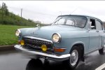 В Украине замечена легендарная "Волга" с необычным тюнингом. Фото: скриншот Youtube