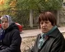 Украинские пенсионеры. Фото: скирншот Youtube