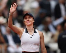 Еліна Світоліна під час матчу Ролан Гаррос 2026