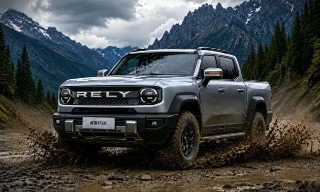 Chery Rely P3X - новий рамний пікап