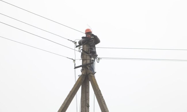 Ремонт ЛЕП. Фото: Telegram