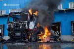 Знищене відділення №1 Нової пошти в Дніпрі, будівля вигоріла вщент
