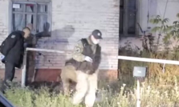 Ликвидация "полтавского" террориста. Фото: скриншот YouTube