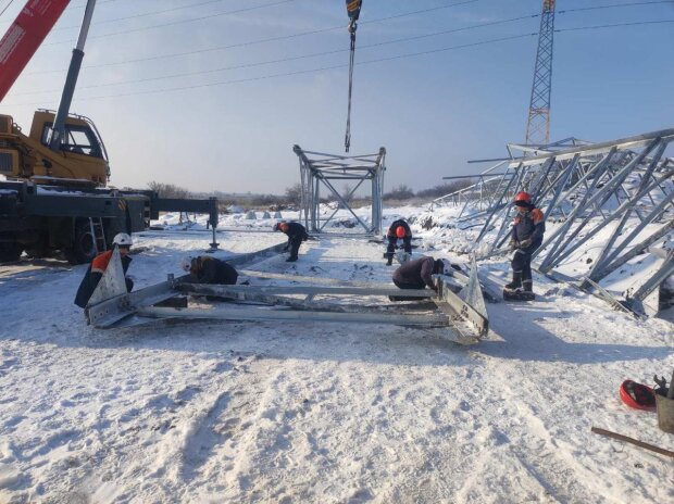 Розбита енергетика. Фото Міненерго